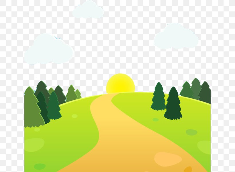 Road Cartoon Illustration, PNG, 650x602px, Road, Android, Cartoon, Daytime, Drawing Download Free