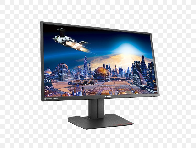 Computer Monitors FreeSync Refresh Rate DisplayPort ASUS, PNG, 620x620px, Computer Monitors, Asus, Computer Monitor, Computer Monitor Accessory, Display Advertising Download Free