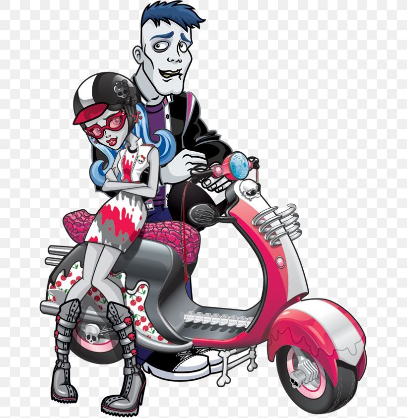 Ghoul Monster High Cleo DeNile Lagoona Blue Frankie Stein, PNG, 661x843px, Ghoul, Art, Automotive Design, Bratz, Cartoon Download Free