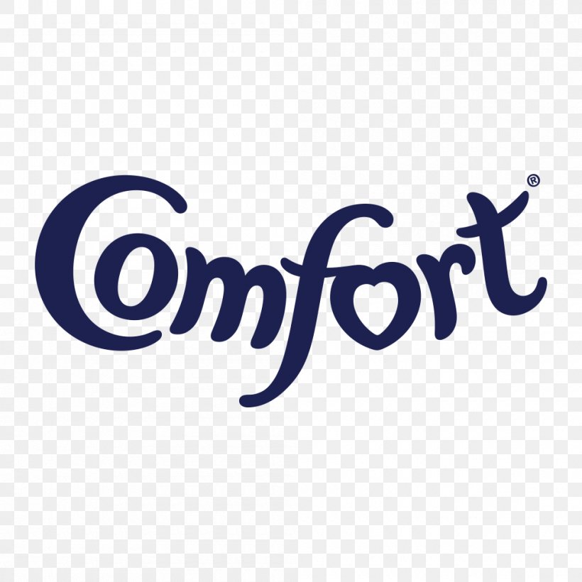 Logo Comfort Unilever Detergent Fabric Softener, PNG, 1000x1000px, Logo, Brand, Calligraphy, Cleaning Agent, Comfort Download Free