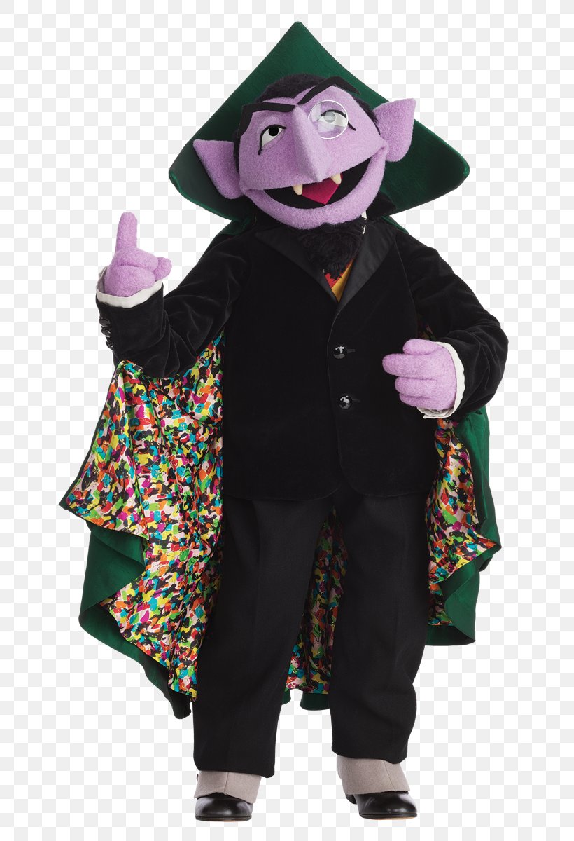 Count Von Count Dracula Costume The Muppets Puppet, PNG, 681x1200px, Count Von Count, Cape, Clothing, Costume, Counting Download Free