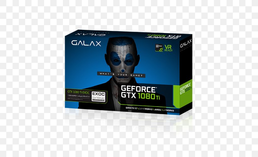 Graphics Cards & Video Adapters NVIDIA GeForce GTX 1080 英伟达精视GTX GDDR5 SDRAM, PNG, 500x500px, Graphics Cards Video Adapters, Brand, Electronic Device, Galaxy Technology, Gddr5 Sdram Download Free