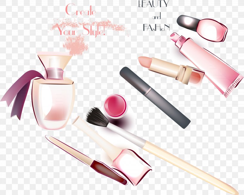 Lipstick Perfume Lip Gloss, PNG, 4387x3516px, Lipstick, Beauty, Bottle, Cosmetics, Drawing Download Free