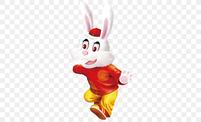 Rabbit Easter Bunny Chinese New Year Happiness Blog, PNG, 500x500px, Rabbit, Annoyance, Avatar, Blog, Chinese New Year Download Free