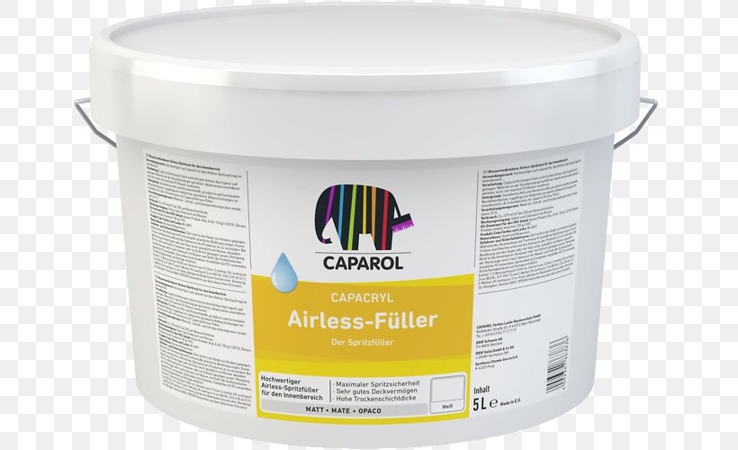 Airless DAW SE Lacquer Paint Primer, PNG, 800x500px, Airless, Brillux Gmbh Co Kg, Enamel Paint, Filler, Lacquer Download Free