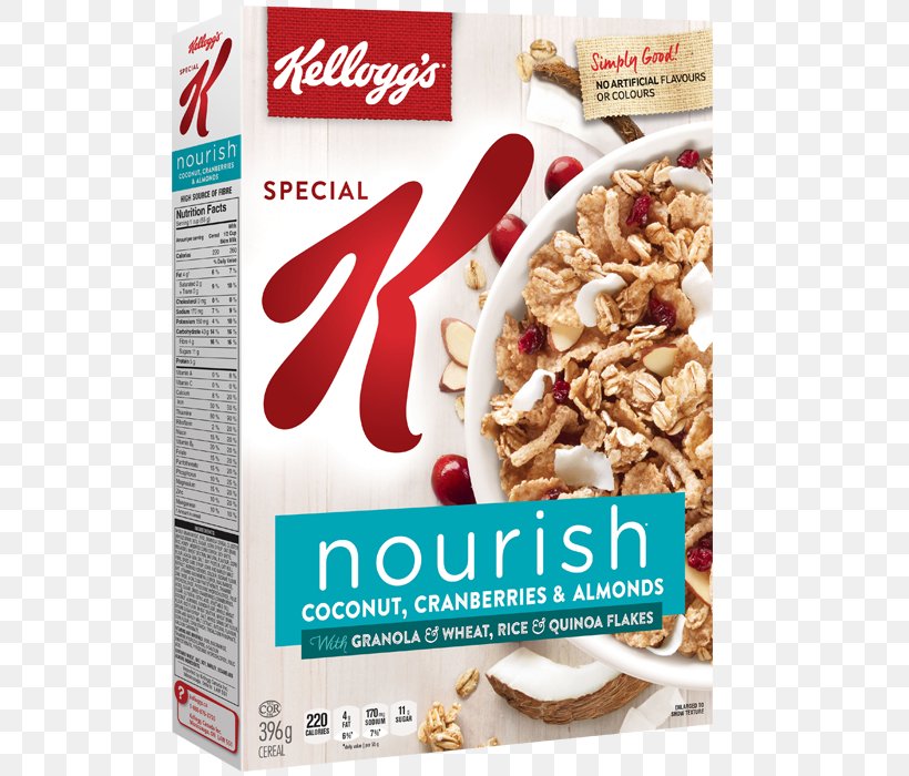 Breakfast Cereal Cocoa Krispies Special K Kellogg's Whole Grain, PNG, 700x700px, Breakfast Cereal, Almond, Cereal, Cocoa Krispies, Coconut Download Free