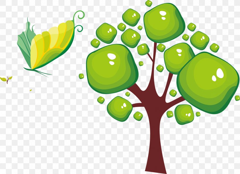 Download Adobe Illustrator, PNG, 2374x1731px, Apple, Cartoon, Food, Fruit, Green Download Free