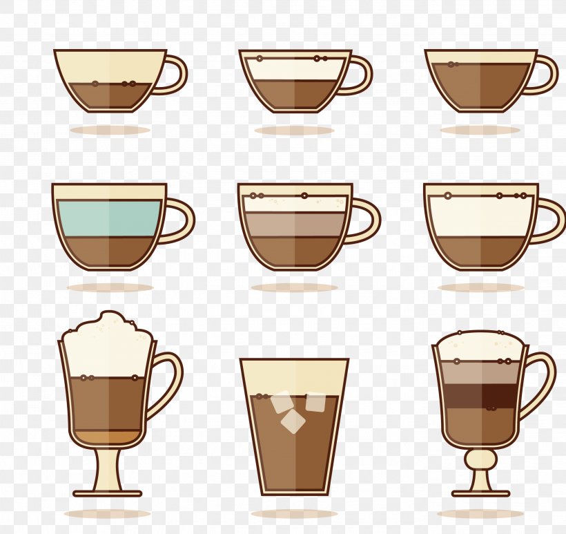 Iced Coffee Espresso Cafe Coffee Cup, PNG, 2744x2589px, Coffee, Cafe, Coffee Cup, Cup, Diedrich Coffee Download Free