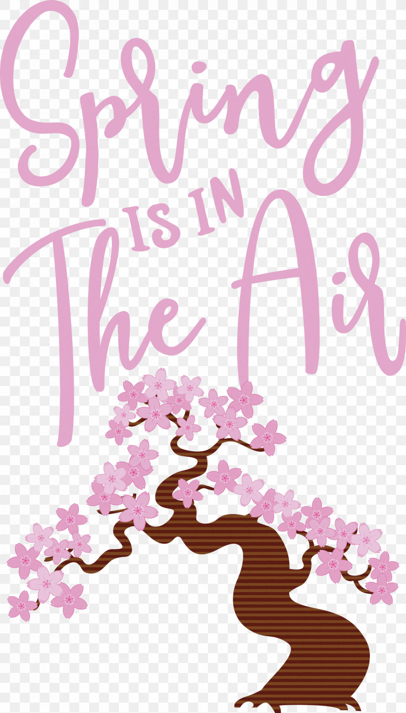 Spring Spring Is In The Air, PNG, 1706x2999px, Spring, Branching, Floral Design, Meter, Spring Is In The Air Download Free