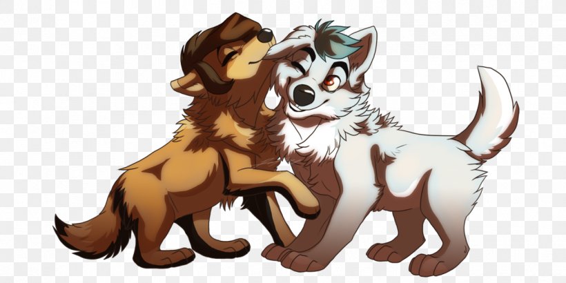 Cat Dog Puppy Love, PNG, 1264x632px, Cat, Art, Big Cats, Carnivoran, Cartoon Download Free