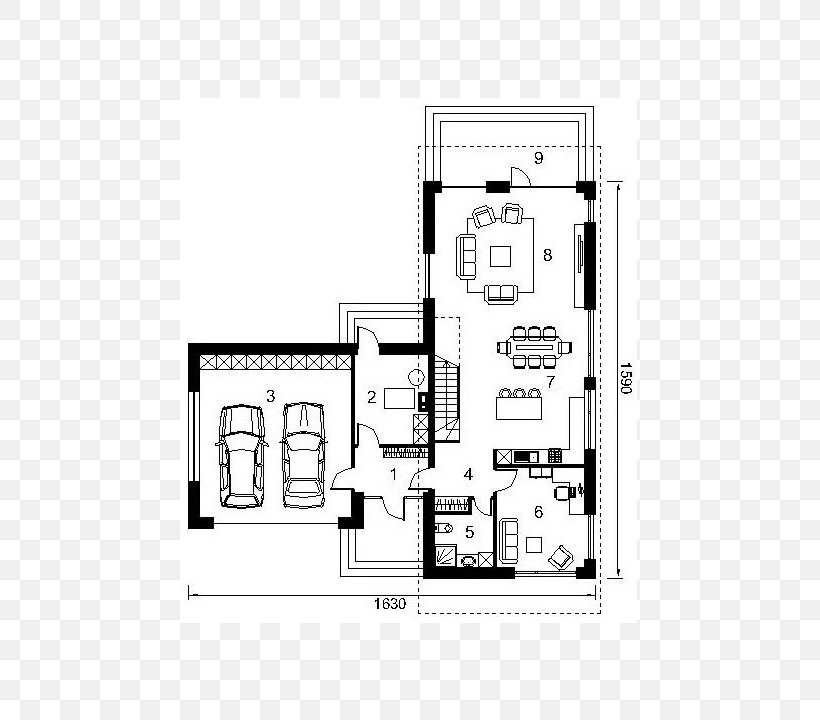 Floor Plan House Building Square Meter, PNG, 720x720px, Floor Plan, Architecture, Area, Black And White, Building Download Free