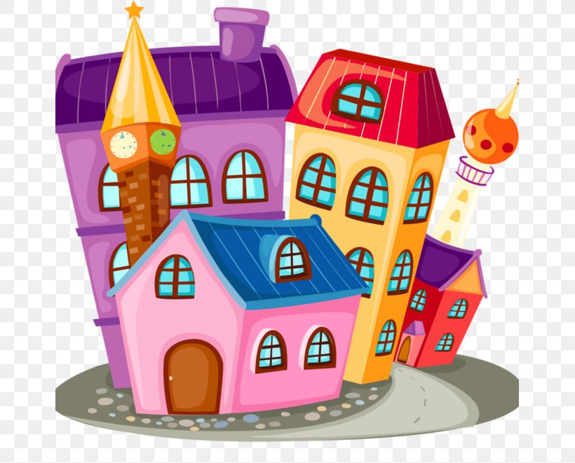 House Cartoon Building Clip Art, PNG, 661x661px, House, Building, Cartoon, Educational Toy, Graphic Arts Download Free