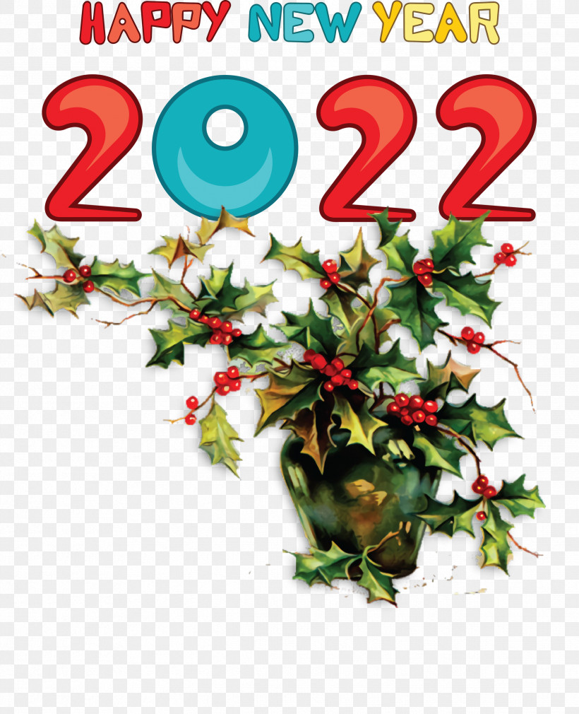 2022 Happy New Year 2022 Happy New Year, PNG, 2434x3000px, Happy New Year, Bauble, Christmas Day, Christmas Decoration, Christmas Tree Download Free