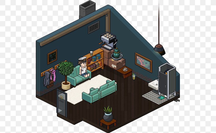 Habbo Sulake Room Hotel Cafe, PNG, 547x505px, Habbo, Bar, Cafe, Checkout, Cleaning Download Free