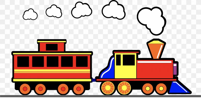 Toy Trains & Train Sets Rail Transport Clip Art, PNG, 2348x1163px, Train, Area, Caboose, Diesel Locomotive, Locomotive Download Free