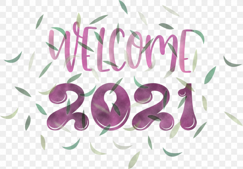 Welcome 2021 Year 2021 Year 2021 New Year, PNG, 3000x2079px, 2021 New Year, 2021 Year, Welcome 2021 Year, Flower, Lavender Download Free