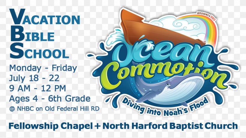 Commotion In The Ocean Vacation Bible School Child Genesis Flood Narrative, PNG, 960x540px, Vacation Bible School, Advertising, Answers In Genesis, Banner, Brand Download Free