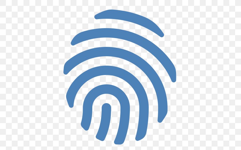 Fingerprint Biometrics, PNG, 512x512px, Fingerprint, Area, Biometrics, Blue, Brand Download Free