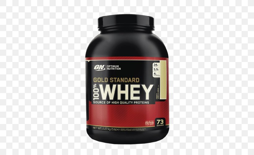 Dietary Supplement Optimum Nutrition Gold Standard 100% Whey Whey Protein Isolate, PNG, 500x500px, Dietary Supplement, Bodybuilding Supplement, Brand, Creatine, Gnc Download Free