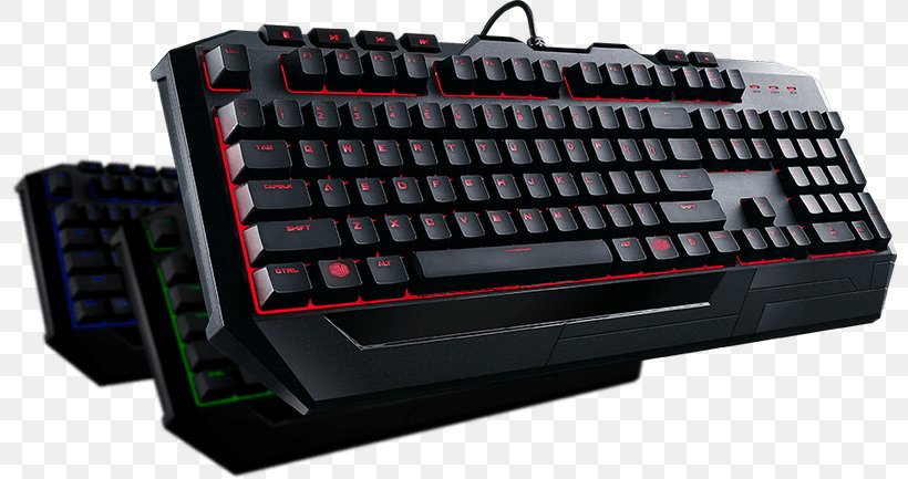 Computer Keyboard Computer Mouse Cooler Master Devastator 2 Keyboard And Mouse Set SGB-3030-KKMF1-US Gaming Keypad Cooler Master CM Storm QuickFire Rapid, PNG, 800x433px, Computer Keyboard, Backlight, Cherry, Computer Component, Computer Mouse Download Free