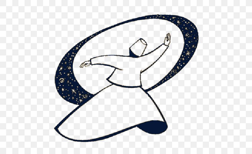 Dervish Sufi Whirling Sufism Clip Art, PNG, 500x500px, Dervish, Area, Art, Artwork, Cartoon Download Free