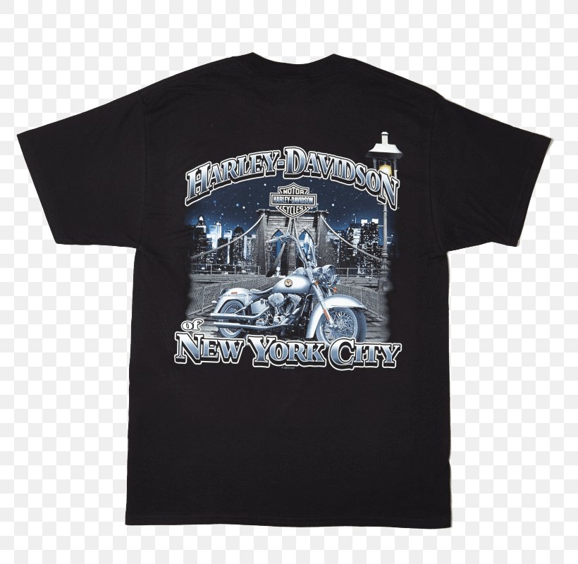 T-shirt Brooklyn Bridge Harley-Davidson Of NYC Harley-Davidson Of New York City (Flagship Store), PNG, 800x800px, Tshirt, Black, Bluza, Brand, Bridge Download Free