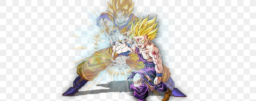 Goku Dragon Ball Z Dokkan Battle Majin Buu Trunks, PNG, 660x325px, Watercolor, Cartoon, Flower, Frame, Heart Download Free