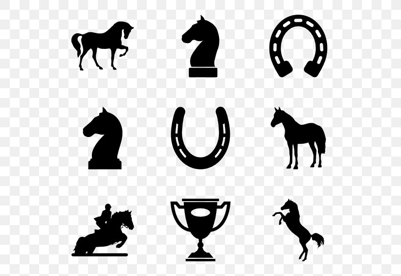 Mustang Pony Black Clip Art, PNG, 600x564px, Mustang, Animal Figure, Black, Black And White, Carnivoran Download Free