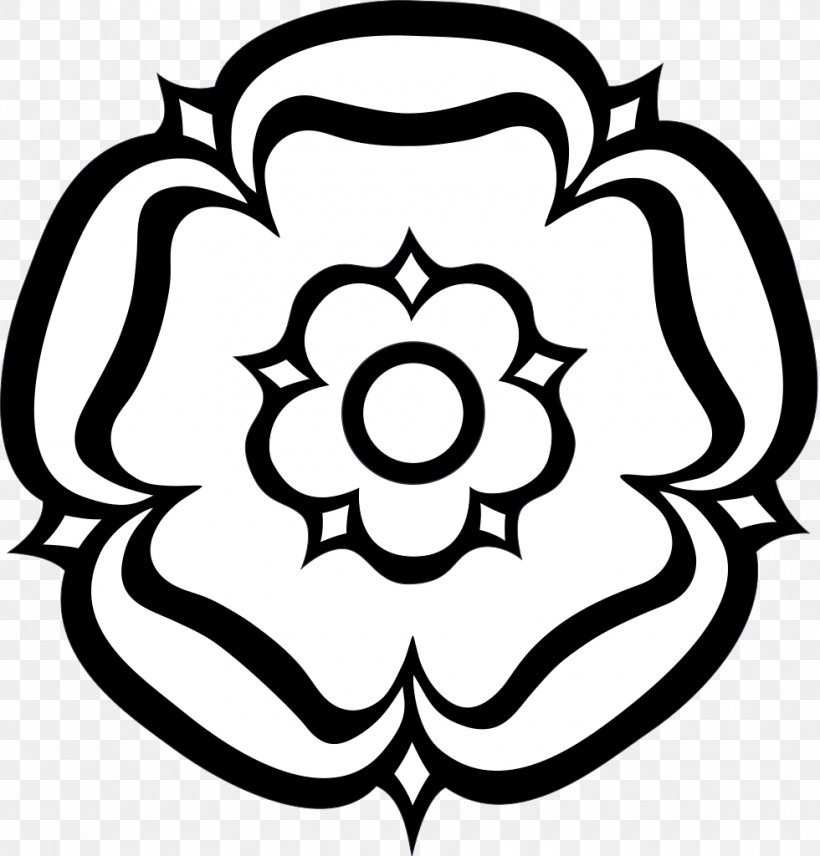 South Yorkshire Flags And Symbols Of Yorkshire Flag Of Yemen White Rose Of York, PNG, 980x1024px, South Yorkshire, Area, Artwork, Black, Black And White Download Free