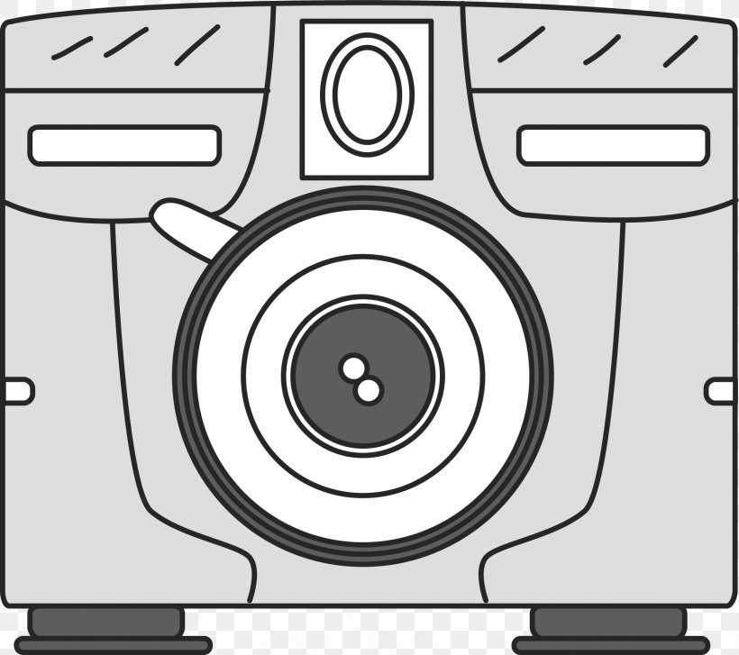 Camera Stroke, PNG, 1702x1510px, Camera, Area, Black And White, Hardware, Hardware Accessory Download Free