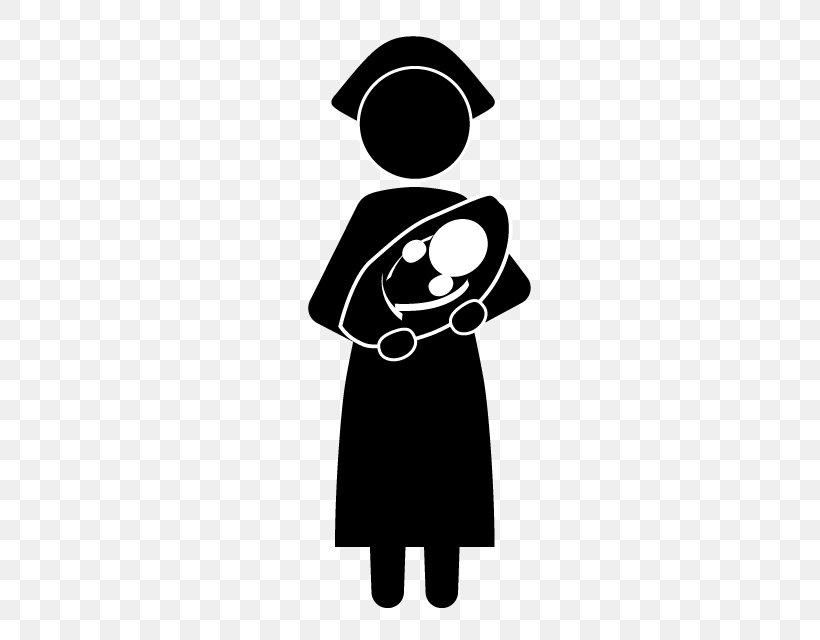 Certified Nurse Midwife Clip Art Nursing Association Of Radical Midwives, PNG, 640x640px, Midwife, Art, Association Of Radical Midwives, Black Hair, Blackandwhite Download Free