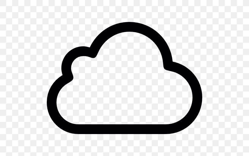 Cloud Computing Cloud Storage, PNG, 512x512px, Cloud Computing, Amazon Web Services, Area, Black And White, Body Jewelry Download Free