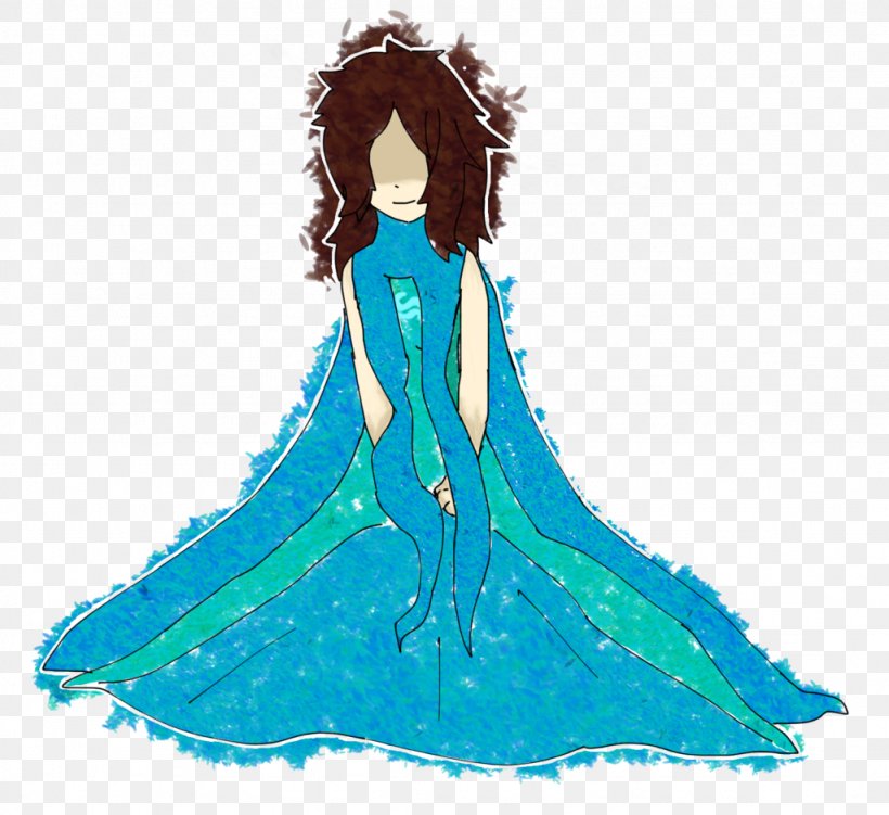 Costume Design Mermaid Dress, PNG, 1024x939px, Costume Design, Aqua, Costume, Dress, Electric Blue Download Free
