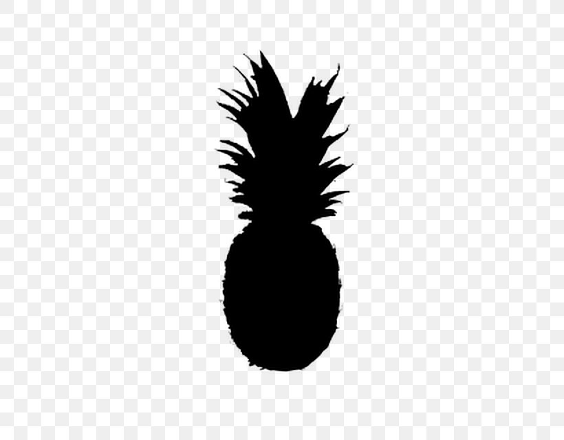 Leaf Font Silhouette, PNG, 512x640px, Leaf, Ananas, Black, Bromeliaceae, Fruit Download Free