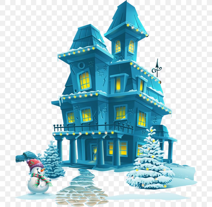 Santa Claus Halloween Haunted Attraction Illustration, PNG, 710x800px, Santa Claus, Building, Christmas, Halloween, Haunted Attraction Download Free