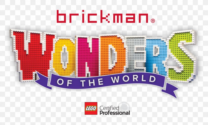 Brickman Wonders Of The World Epic Masterpieces New Zealand Perth, PNG, 1000x600px, 2018, Brickman Wonders Of The World, Australia, Banner, Brand Download Free