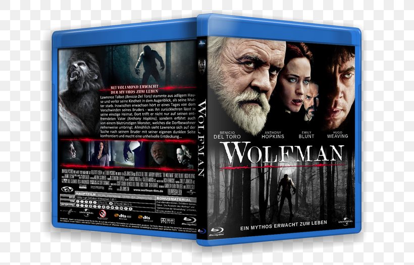 The Wolfman Anthony Hopkins Universal Pictures Director's Cut Extended Edition, PNG, 700x525px, Wolfman, Anthony Hopkins, Benicio Del Toro, Bluray Disc, Dvd Download Free