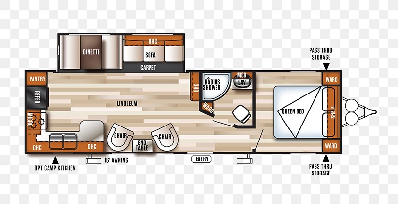 Campervans Caravan Floor Plan Forest River, PNG, 750x421px, Campervans, Car, Car Dealership, Caravan, Elevation Download Free