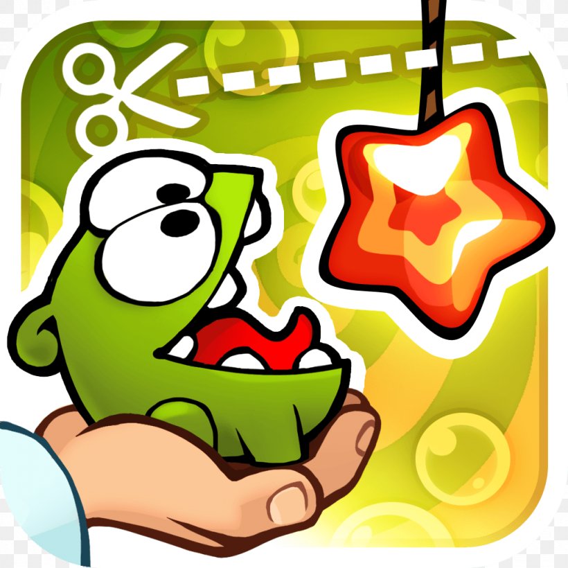 Cut The Rope: Experiments HD Cut The Rope 2 Cut The Rope: Magic, PNG, 1024x1024px, Cut The Rope Experiments, Amphibian, Android, Area, Artwork Download Free