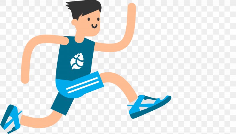 Running Boy, PNG, 7938x4503px, Running, Animation, Area, Arm, Blue Download  Free