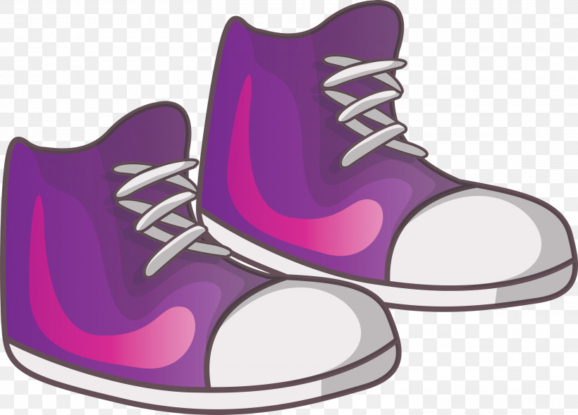 Shoe Walking Purple Cross-training, PNG, 3000x2155px, Shoe, Crosstraining, Purple, Walking Download Free