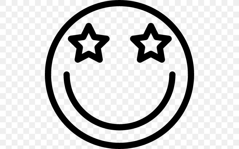 Smiley Emoticon Clip Art, PNG, 512x512px, Smiley, Black And White, Emoji, Emoticon, Rim Download Free