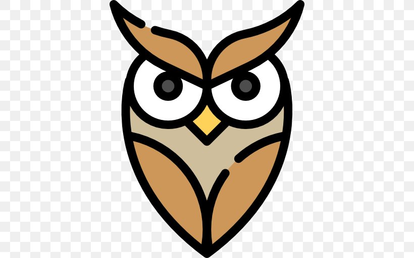 Owl Animated Cartoon Beak Clip Art, PNG, 512x512px, Owl, Animated Cartoon, Artwork, Beak, Bird Download Free