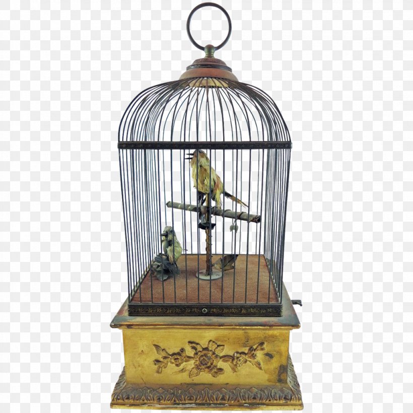 Birdcage Antique Singing Bird Box, PNG, 1023x1023px, Bird, Antique, Birdcage, Blaise Bontems, Cage Download Free