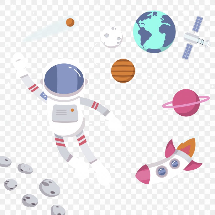 Astronaut Spacecraft Illustration, PNG, 2500x2500px, Astronaut, Aerospace, Area, Brand, Diagram Download Free