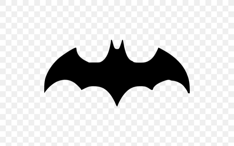 Batman Black And White Joker, PNG, 512x512px, Batman, Bat, Batman Begins, Batman Black And White, Black Download Free