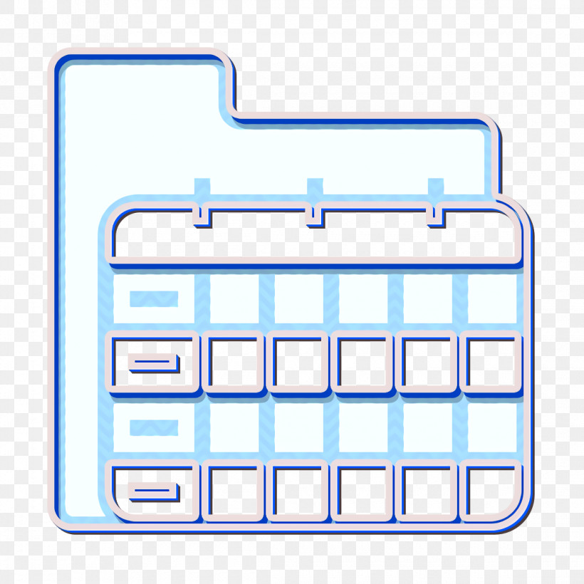 Folder And Document Icon Calendar Icon, PNG, 1160x1160px, Folder And Document Icon, Calendar Icon, Electric Blue, Rectangle, Square Download Free