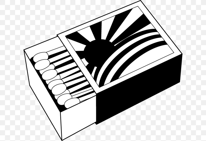 Match Box Clip Art, PNG, 634x563px, Match, Black, Black And White, Box, Brand Download Free