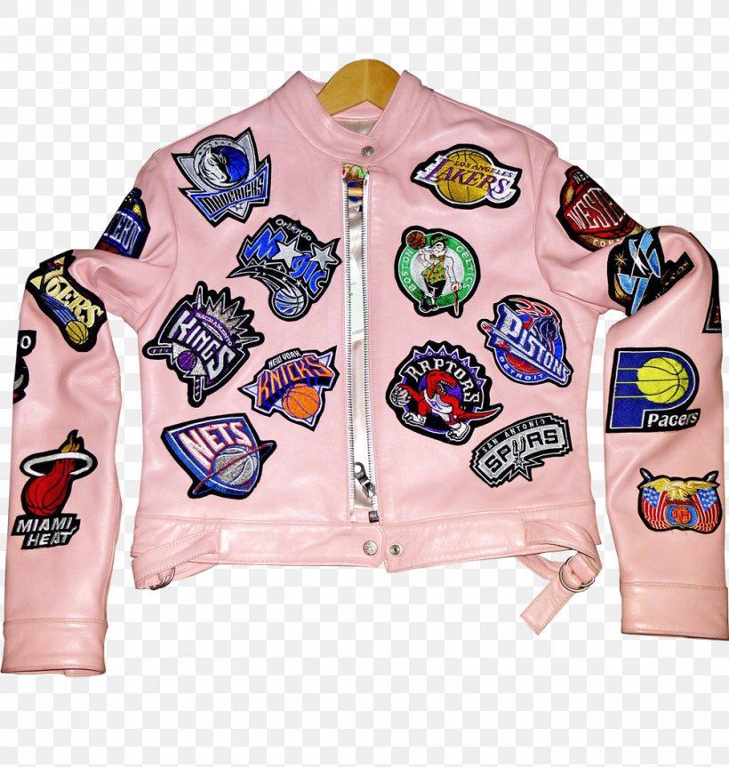 NBA Leather Jacket T-shirt Sleeve, PNG, 1000x1053px, Nba, Basketball, Brand, Chalk Line, Clothing Download Free