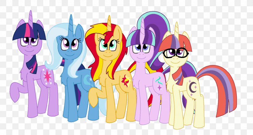 Pony Sunset Shimmer Twilight Sparkle Pinkie Pie Fluttershy, PNG, 1600x855px, Pony, Animal Figure, Art, Canterlot, Cartoon Download Free
